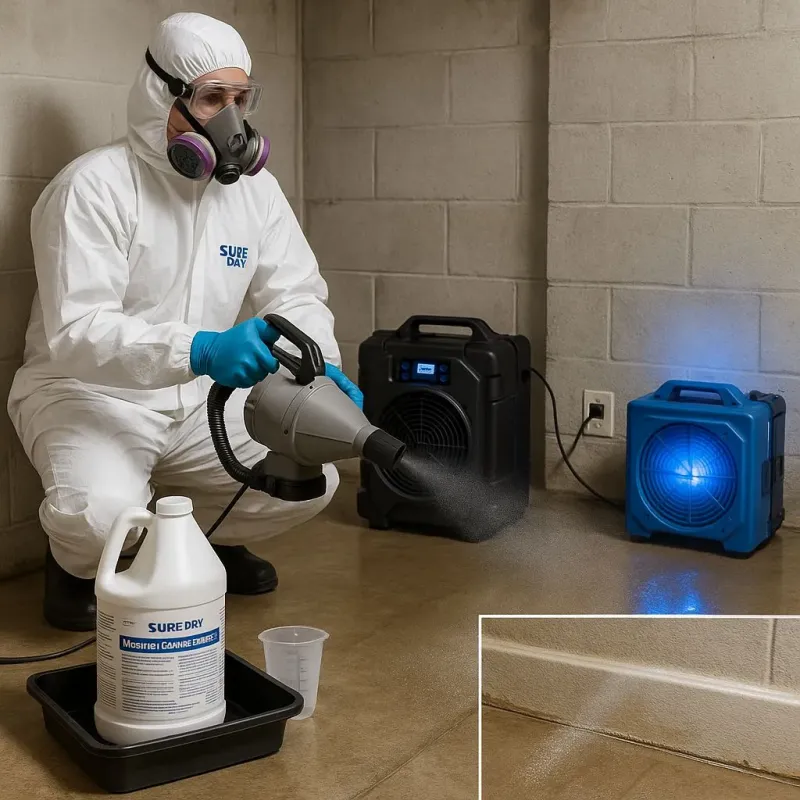 Sanitization and Odor Removal process in Boiling Springs, PA