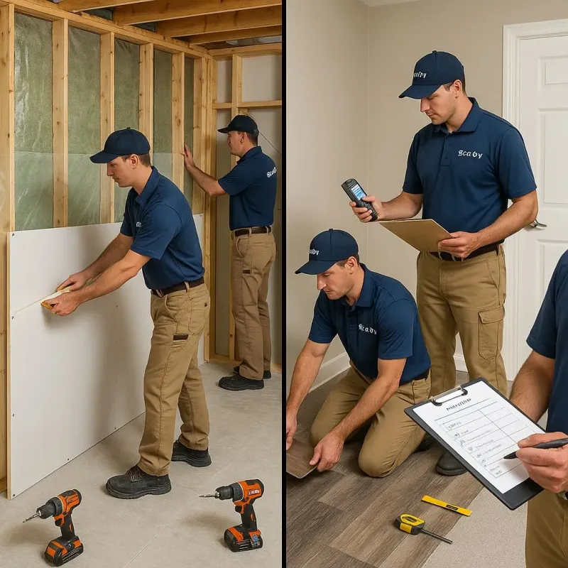Repairs and Reconstruction process in Boiling Springs, PA