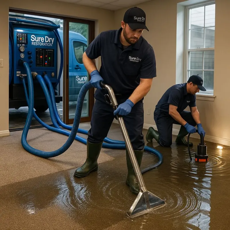 Water Extraction and Removal process in Boiling Springs, PA